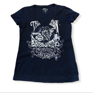 True Religion Brand Jeans Los Angeles Deep V-Neck